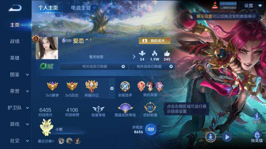 WZEY4420637王者荣耀账号详情图9 WZEY4420637王者荣耀账号详情图9