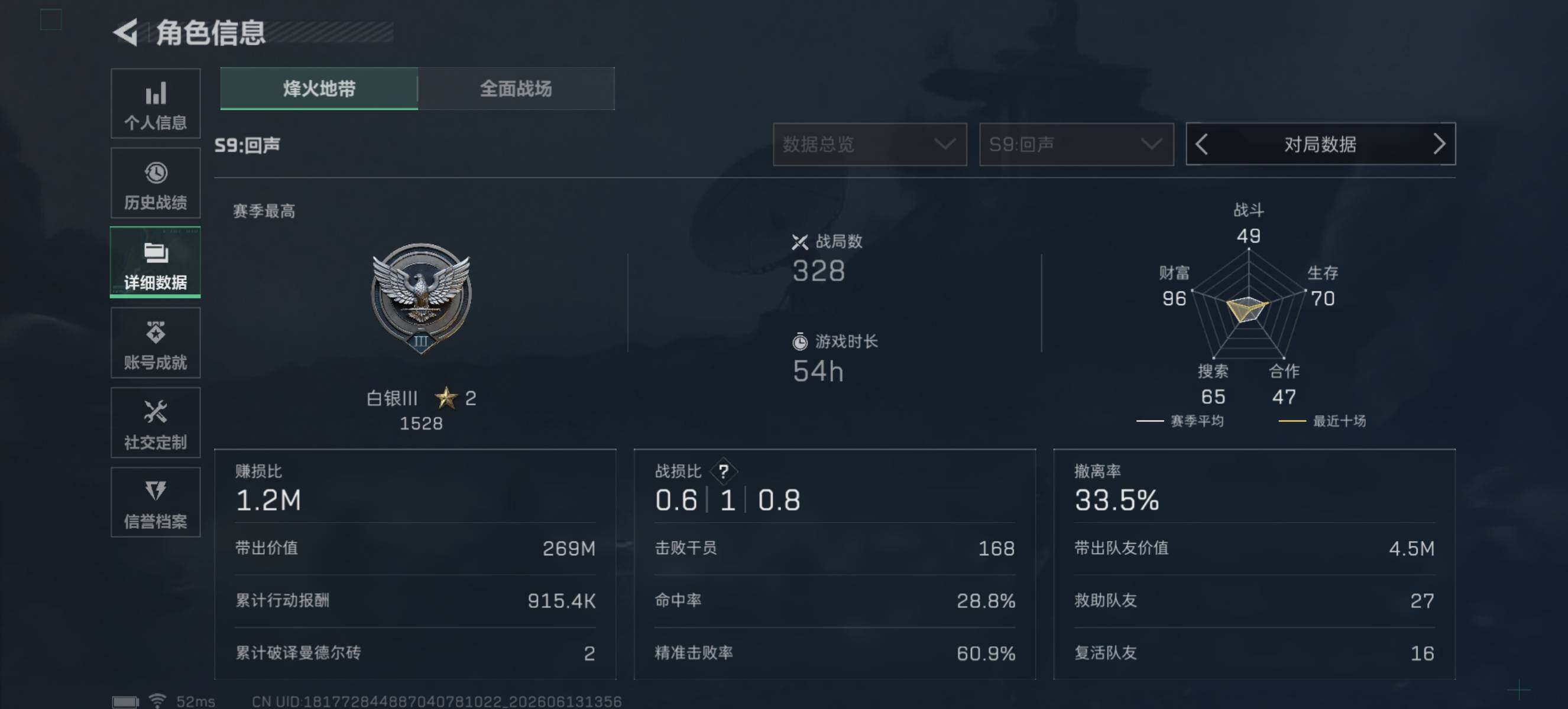SJZQM4156681三角洲行动账号详情图5 SJZQM4156681三角洲行动账号详情图5