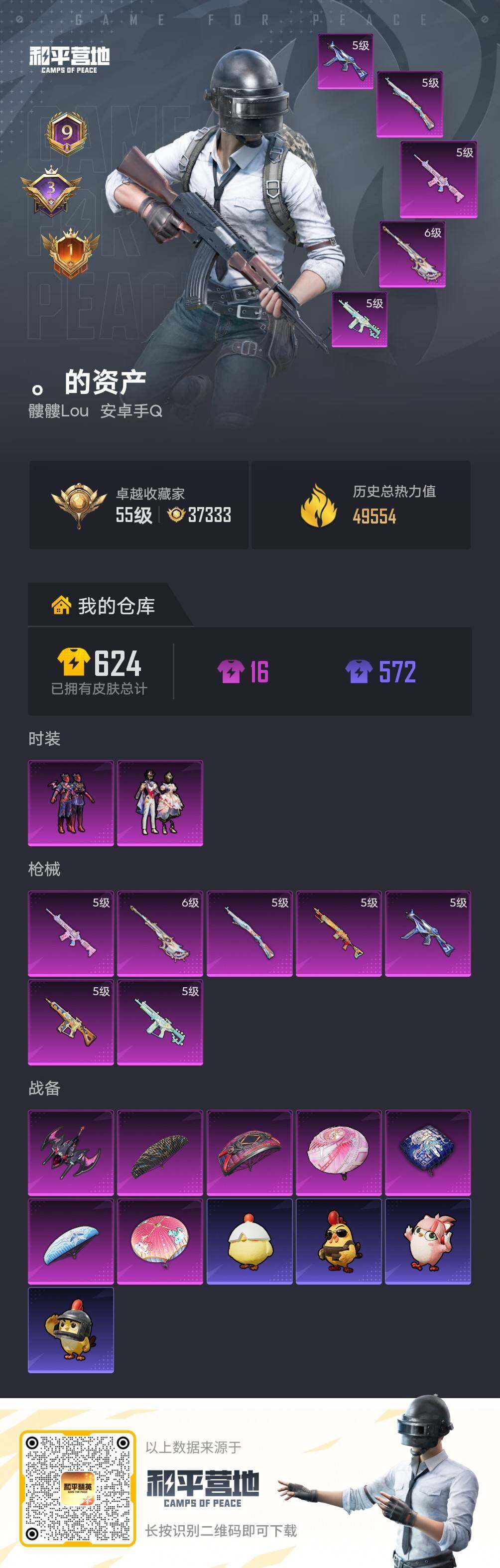 HPLX4251351和平精英账号详情图5