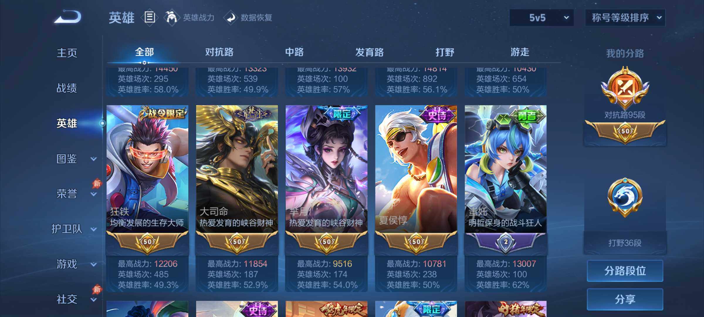 WZQM4423676王者荣耀账号详情图6