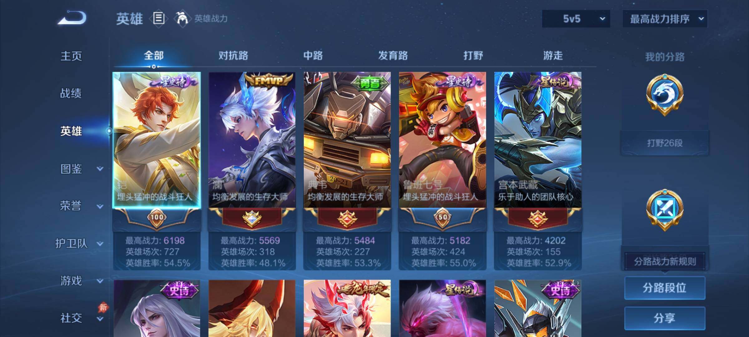 WZDN4422549王者荣耀账号详情图4 WZDN4422549王者荣耀账号详情图4