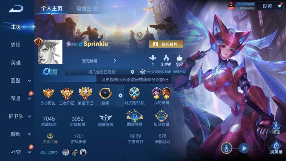 WZQM4431959王者荣耀账号详情图8 WZQM4431959王者荣耀账号详情图8