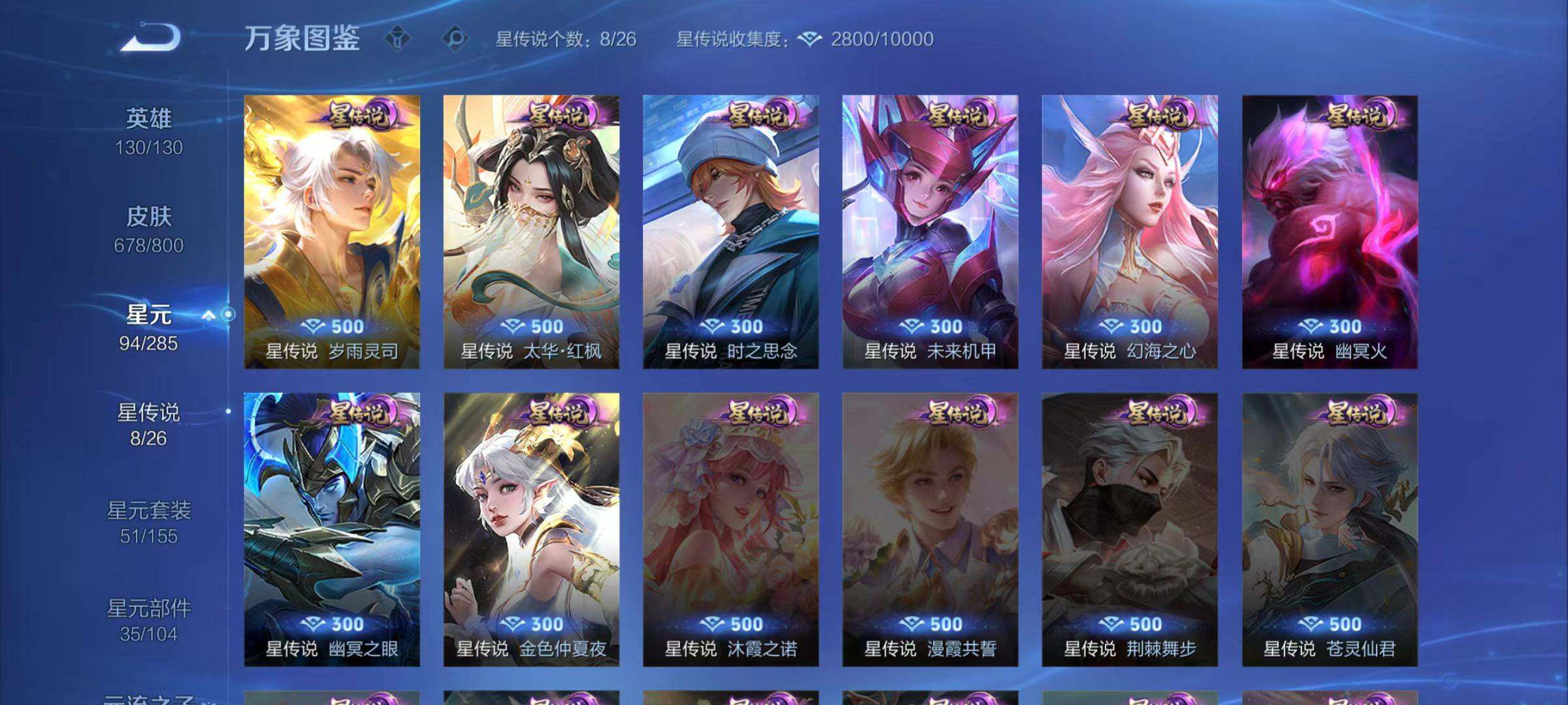 WZLX4423176王者荣耀账号详情图17