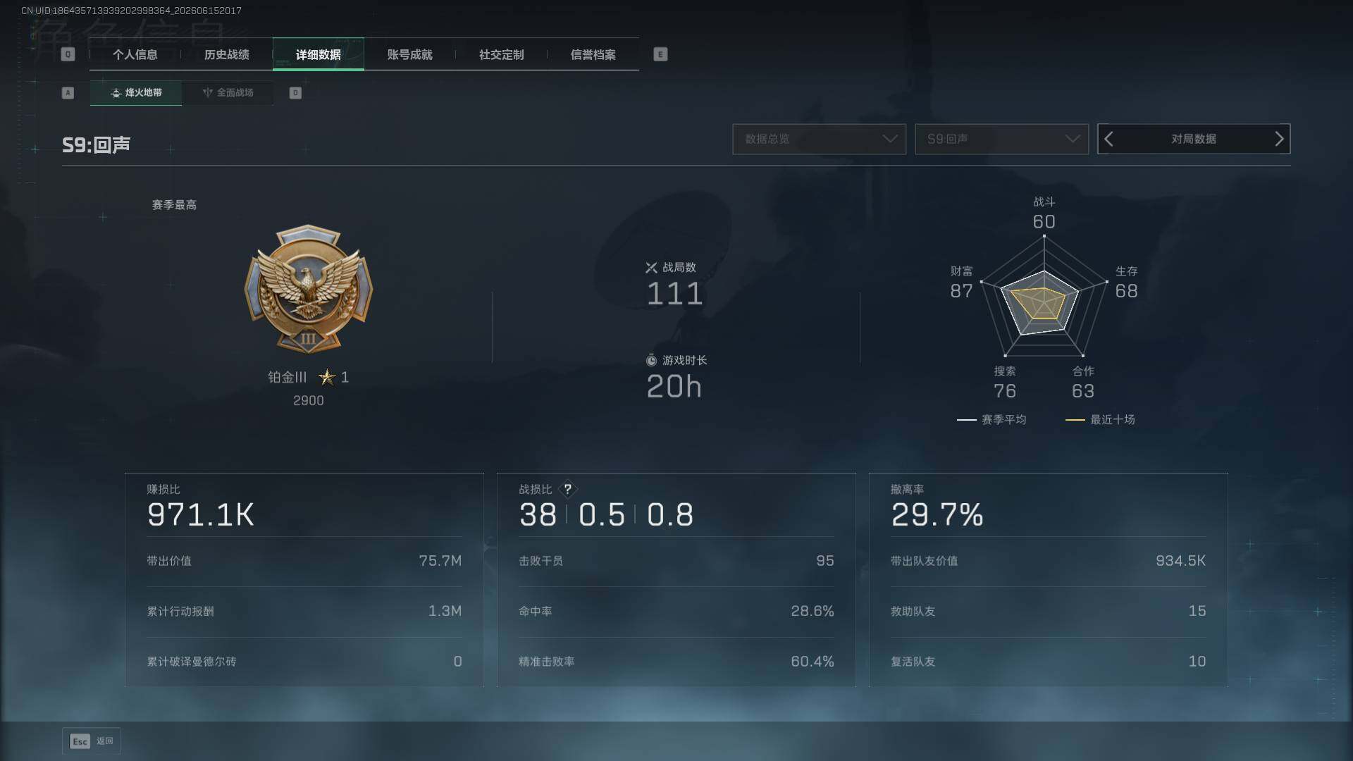 SJZEY4159991三角洲行动账号详情图6