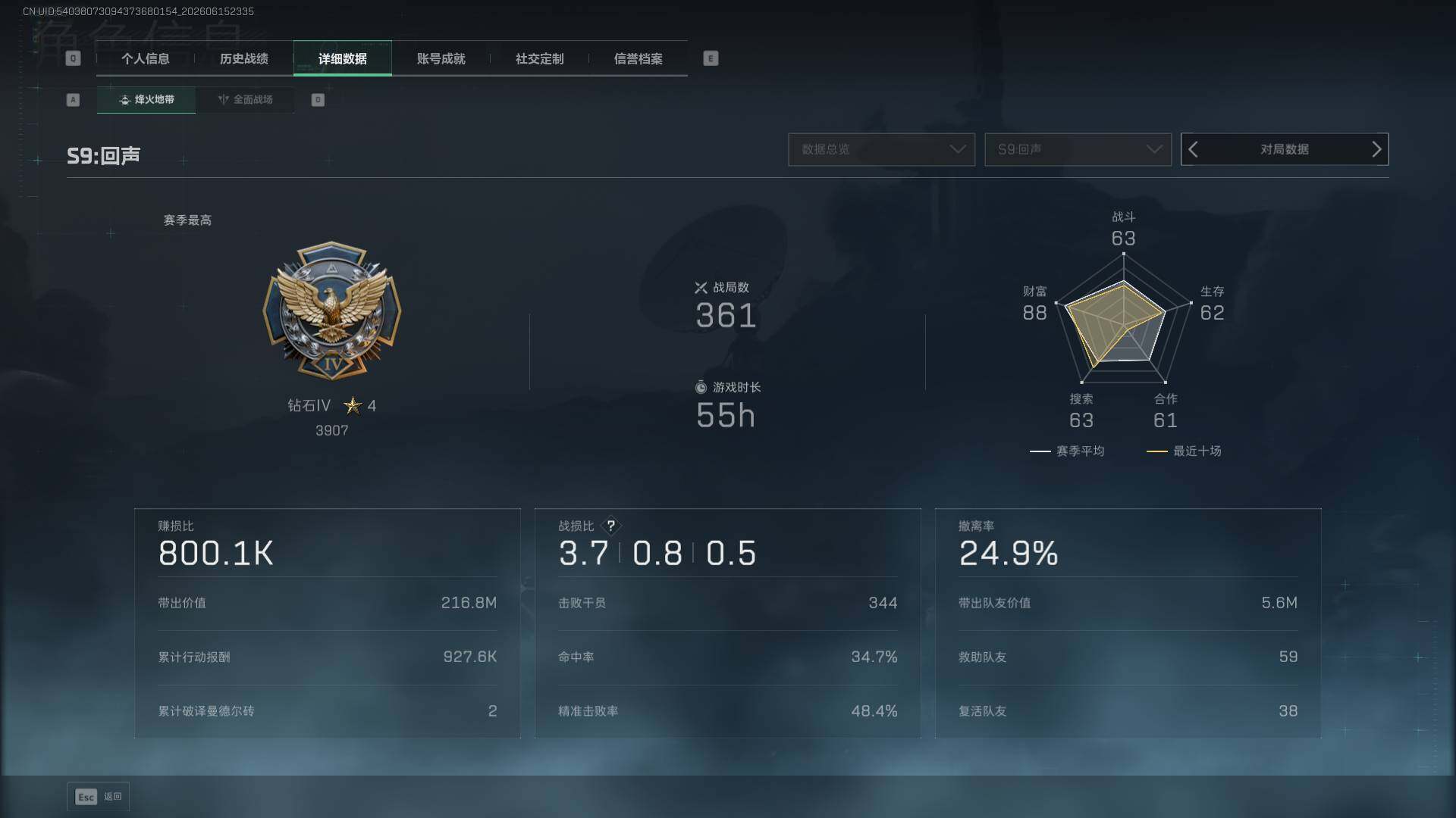 SJZEY4159478三角洲行动账号详情图6