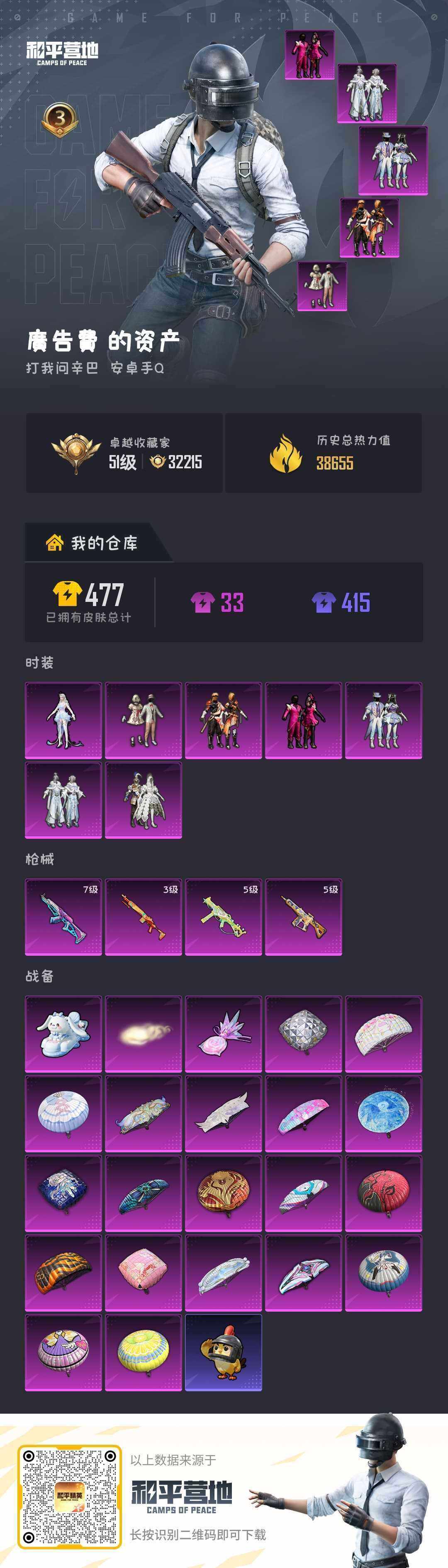 HPLX4252973和平精英账号详情图2 HPLX4252973和平精英账号详情图2