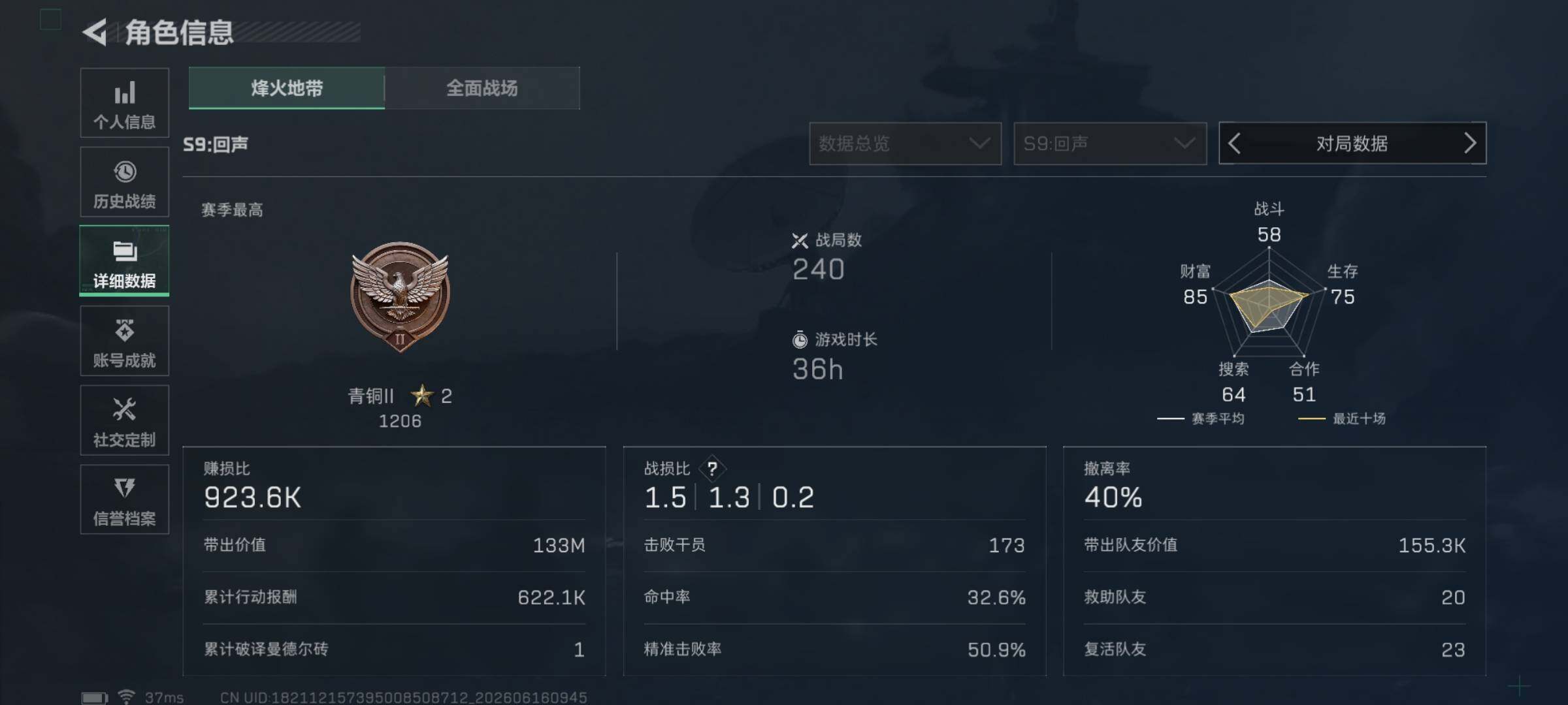 SJZEY4159398三角洲行动账号详情图4 SJZEY4159398三角洲行动账号详情图4