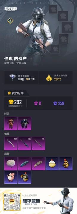 HPLX4260282和平精英账号详情图2