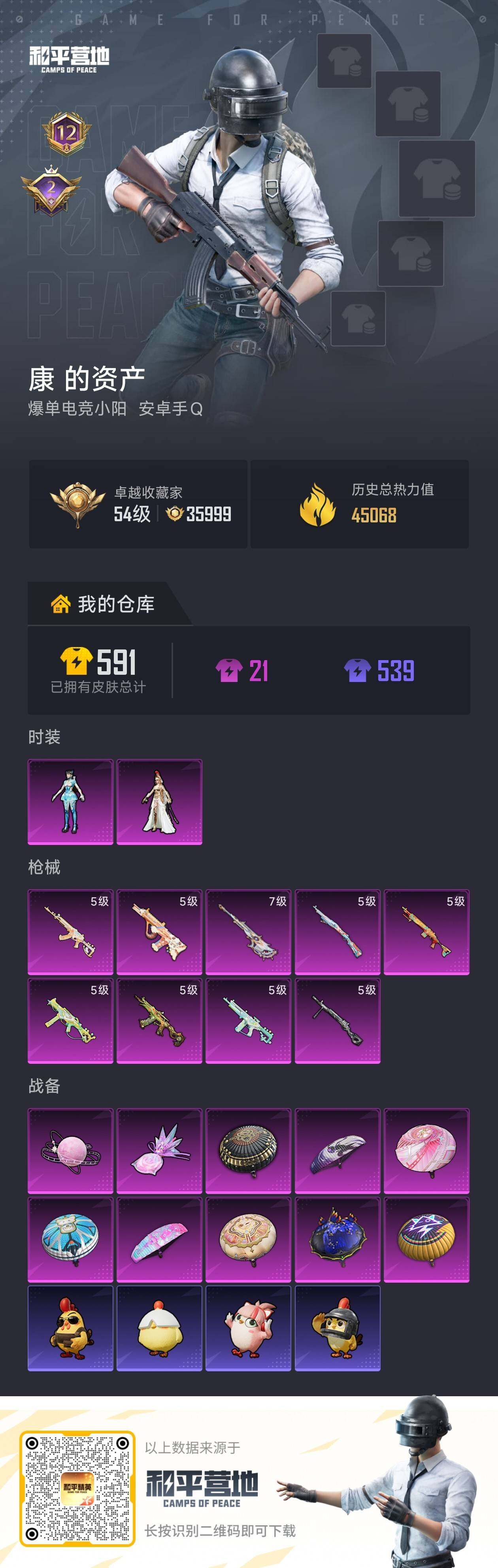 HPLX4253580和平精英账号详情图4 HPLX4253580和平精英账号详情图4