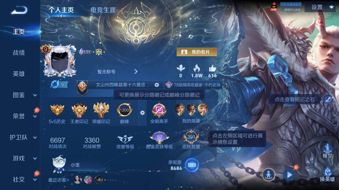 WZQM4426023王者荣耀账号详情图3