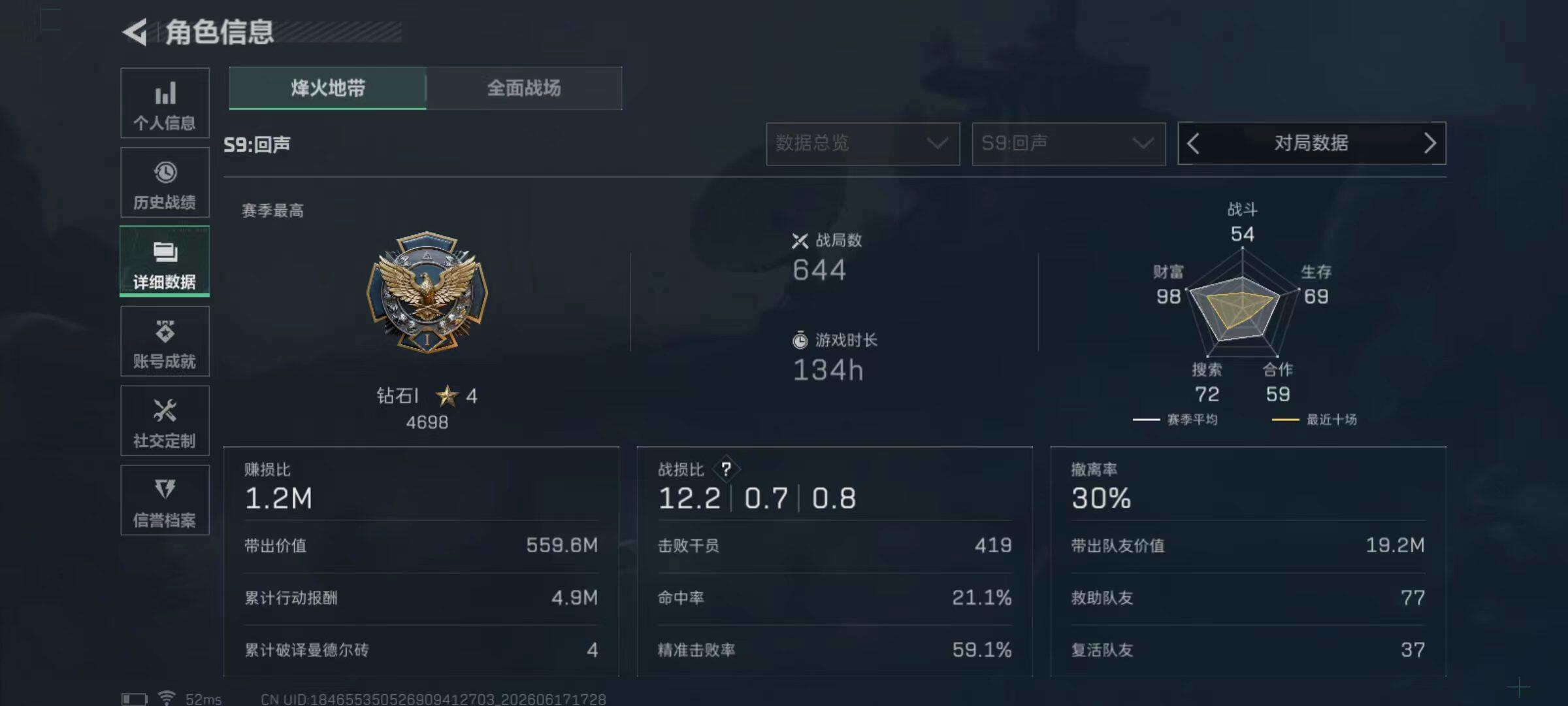 SJZQM4161230三角洲行动账号详情图8 SJZQM4161230三角洲行动账号详情图8