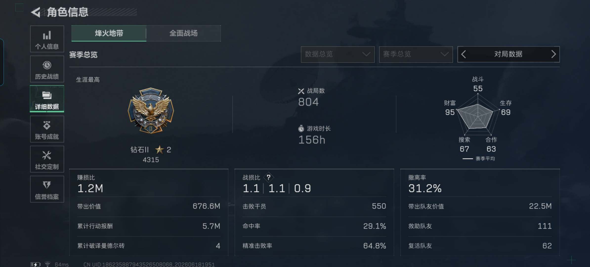 SJZQM4162136三角洲行动账号详情图6 SJZQM4162136三角洲行动账号详情图6
