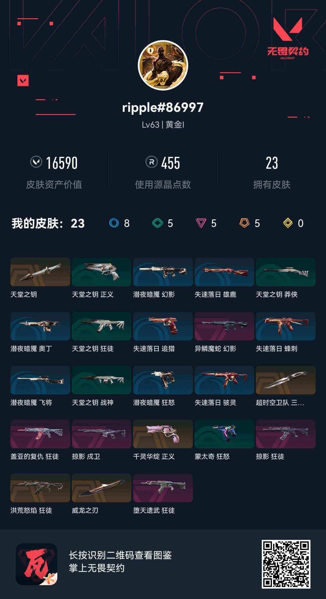 WWQQM462550无畏契约账号详情图5 WWQQM462550无畏契约账号详情图5