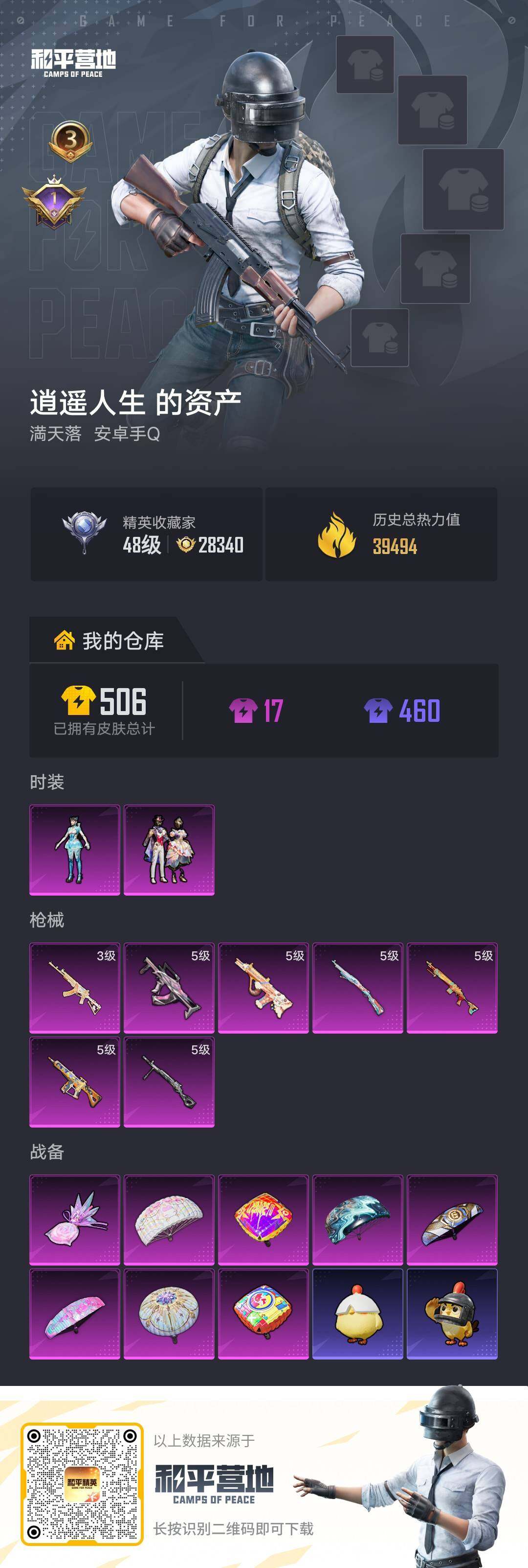 HPJZ4259202和平精英账号详情图16