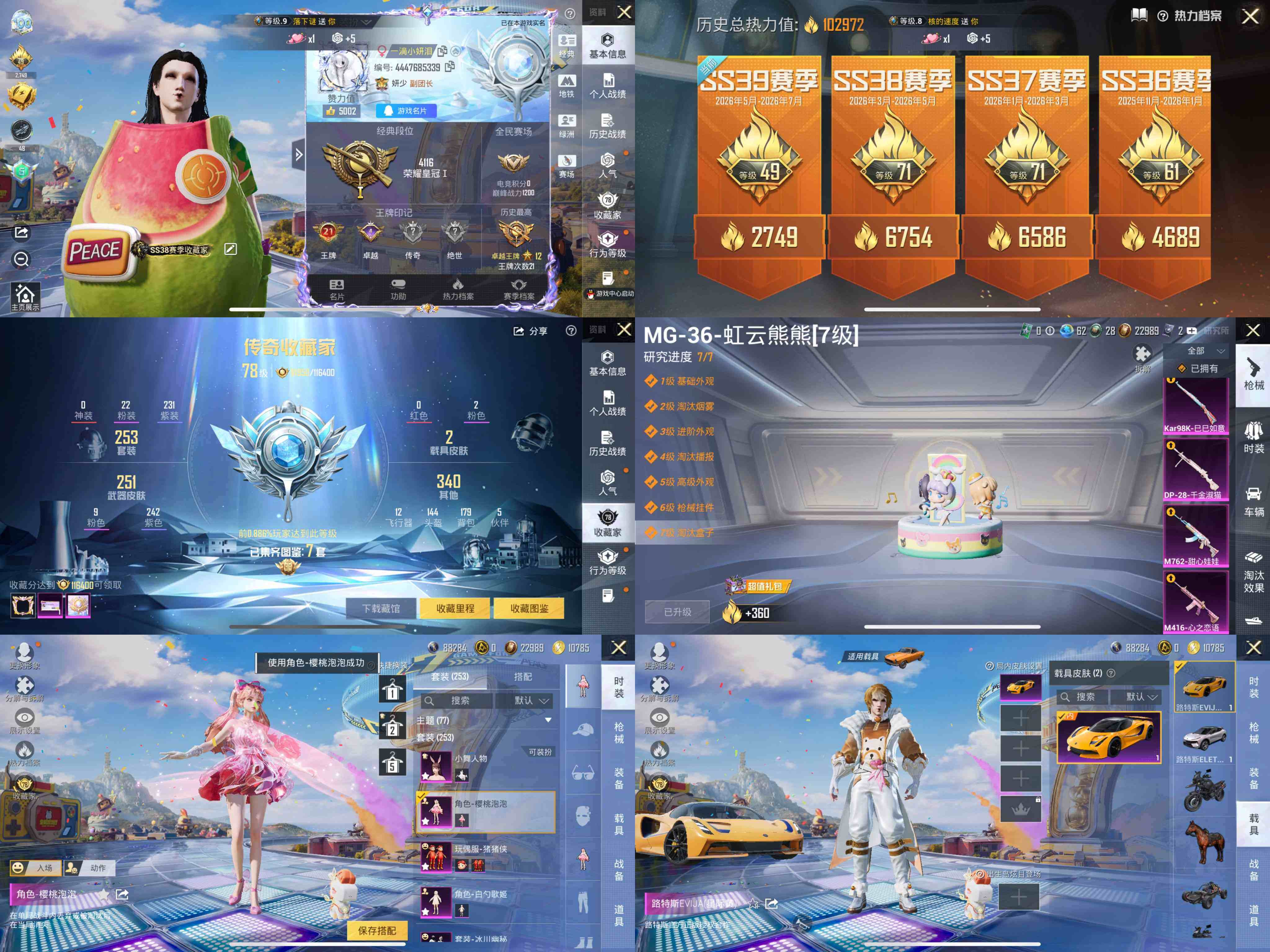 HPLX4260332和平精英账号详情图3 HPLX4260332和平精英账号详情图3