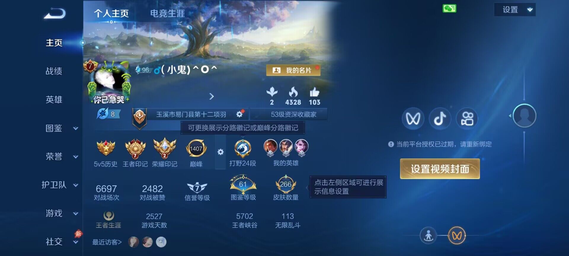 WZDN4430641王者荣耀账号详情图7 WZDN4430641王者荣耀账号详情图7