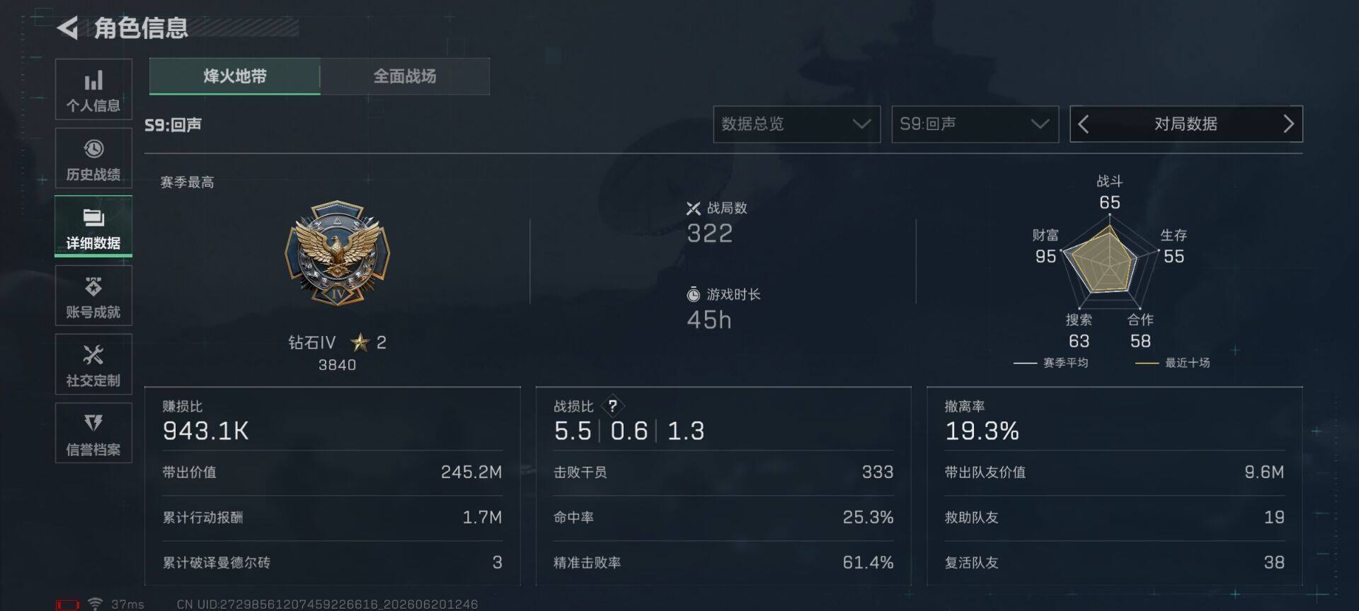 SJZEY4164084三角洲行动账号详情图14 SJZEY4164084三角洲行动账号详情图14