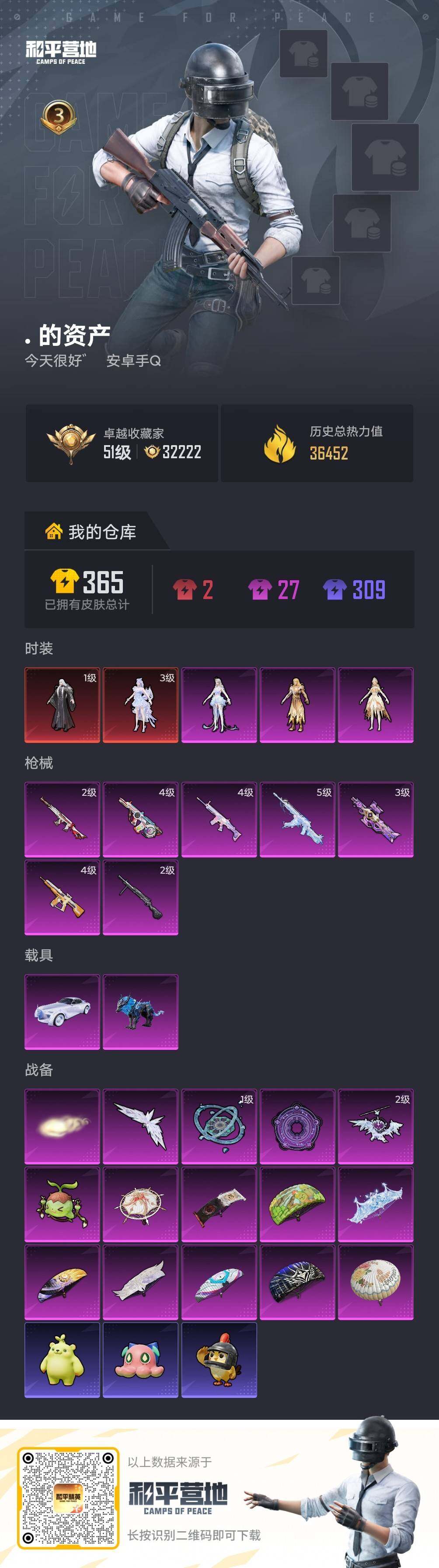 HPLE4257444和平精英账号详情图4 HPLE4257444和平精英账号详情图4