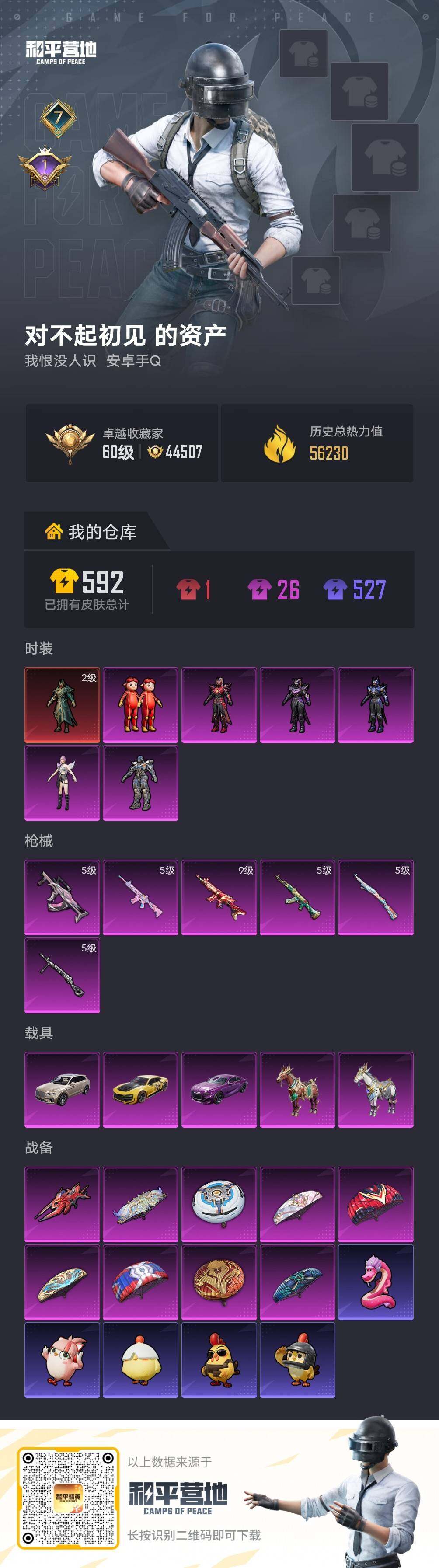 HPLE4257901和平精英账号详情图5 HPLE4257901和平精英账号详情图5