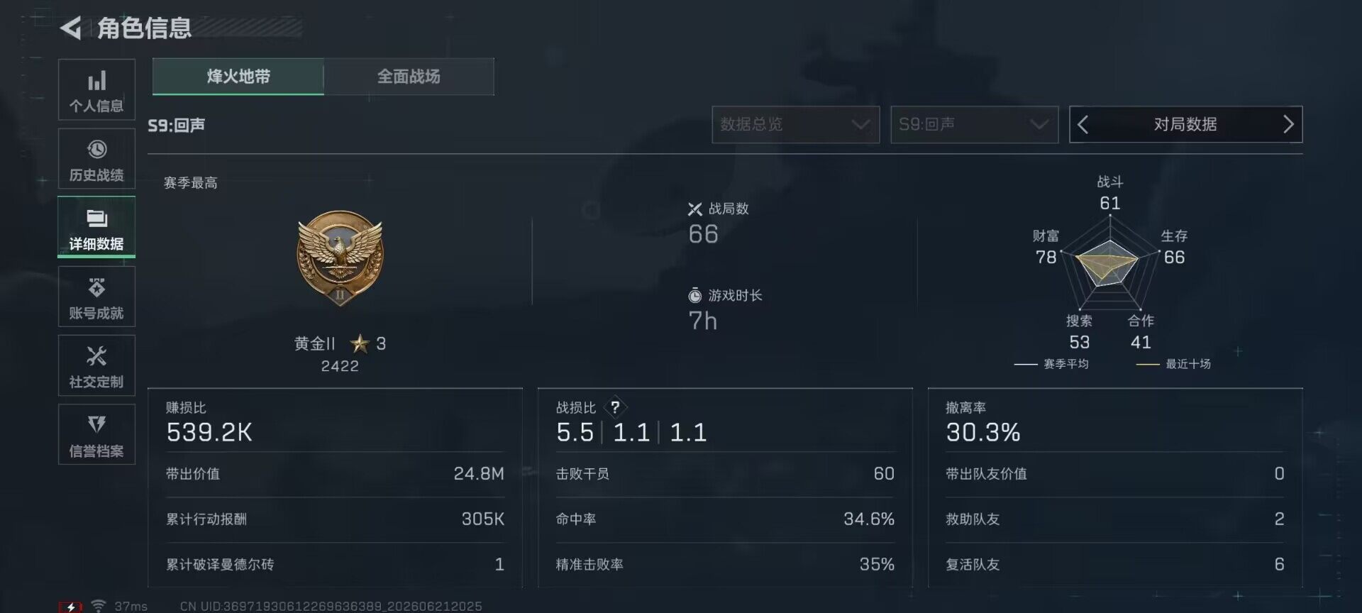 SJZEY4165898三角洲行动账号详情图17 SJZEY4165898三角洲行动账号详情图17
