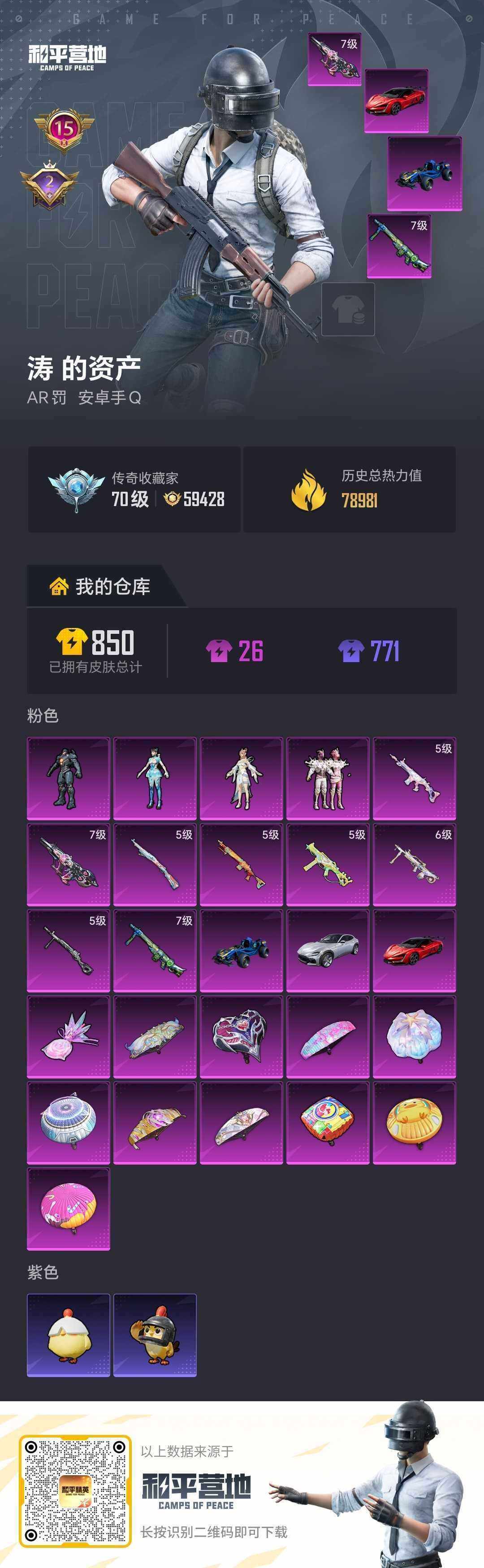 HPQM4260934和平精英账号详情图7