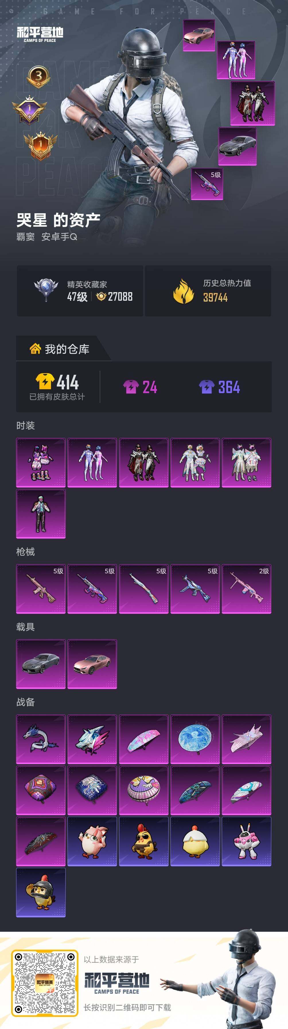 HPLE4259040和平精英账号详情图4 HPLE4259040和平精英账号详情图4