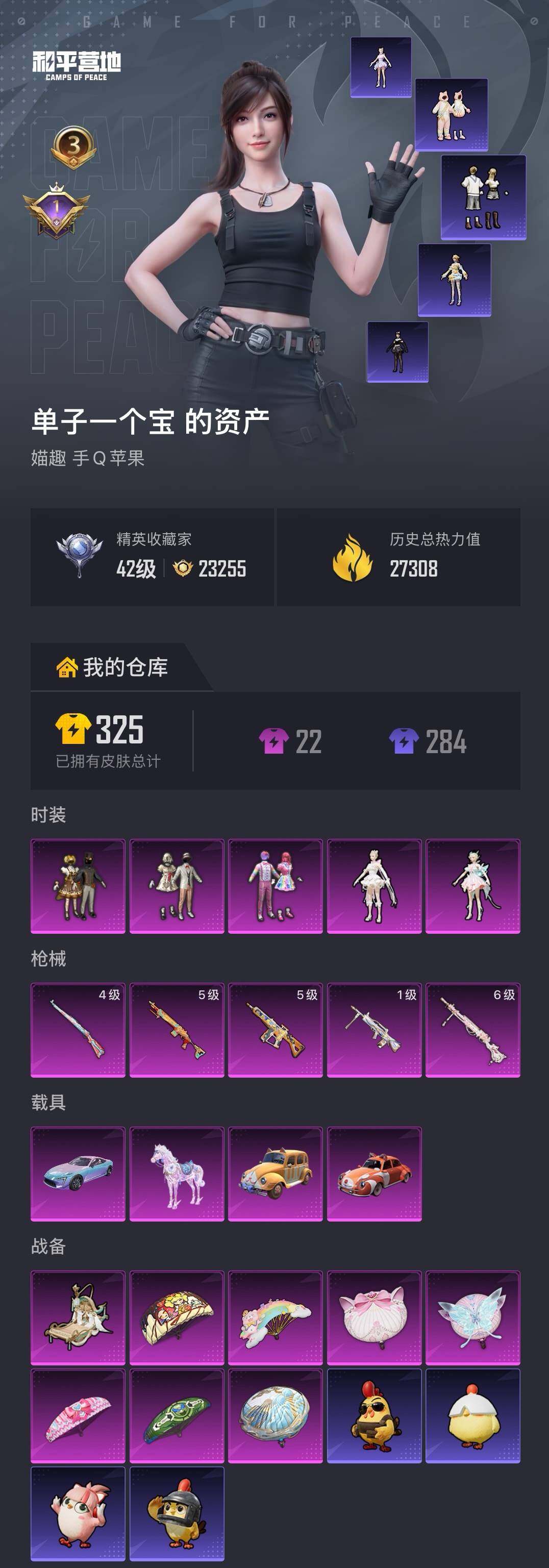 HPQM4259824和平精英账号详情图5