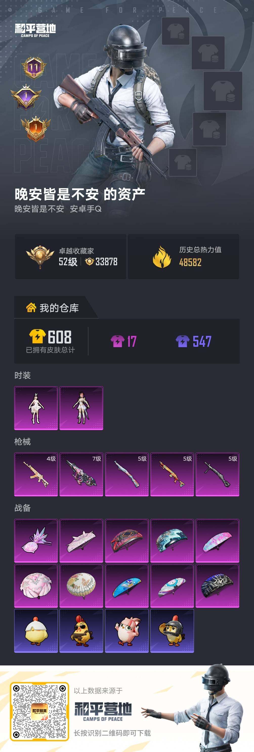 HPLX4259481和平精英账号详情图5