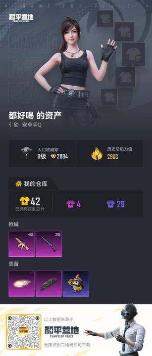 HPLX4260353和平精英账号详情图2 HPLX4260353和平精英账号详情图2
