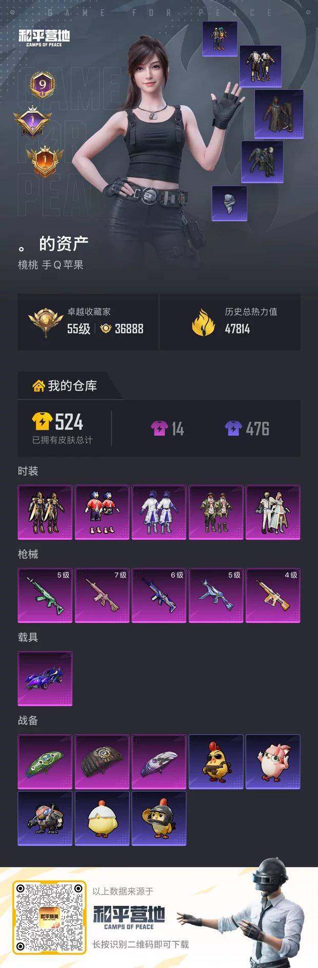 HPLX4260363和平精英账号详情图2 HPLX4260363和平精英账号详情图2