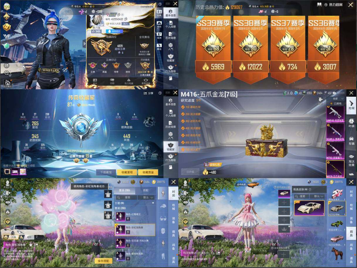 HPLX4260414和平精英账号详情图9 HPLX4260414和平精英账号详情图9