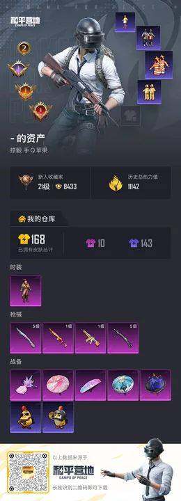 HPLX4261398和平精英账号详情图4
