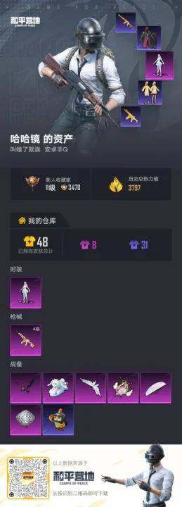 HPLX4261676和平精英账号详情图3