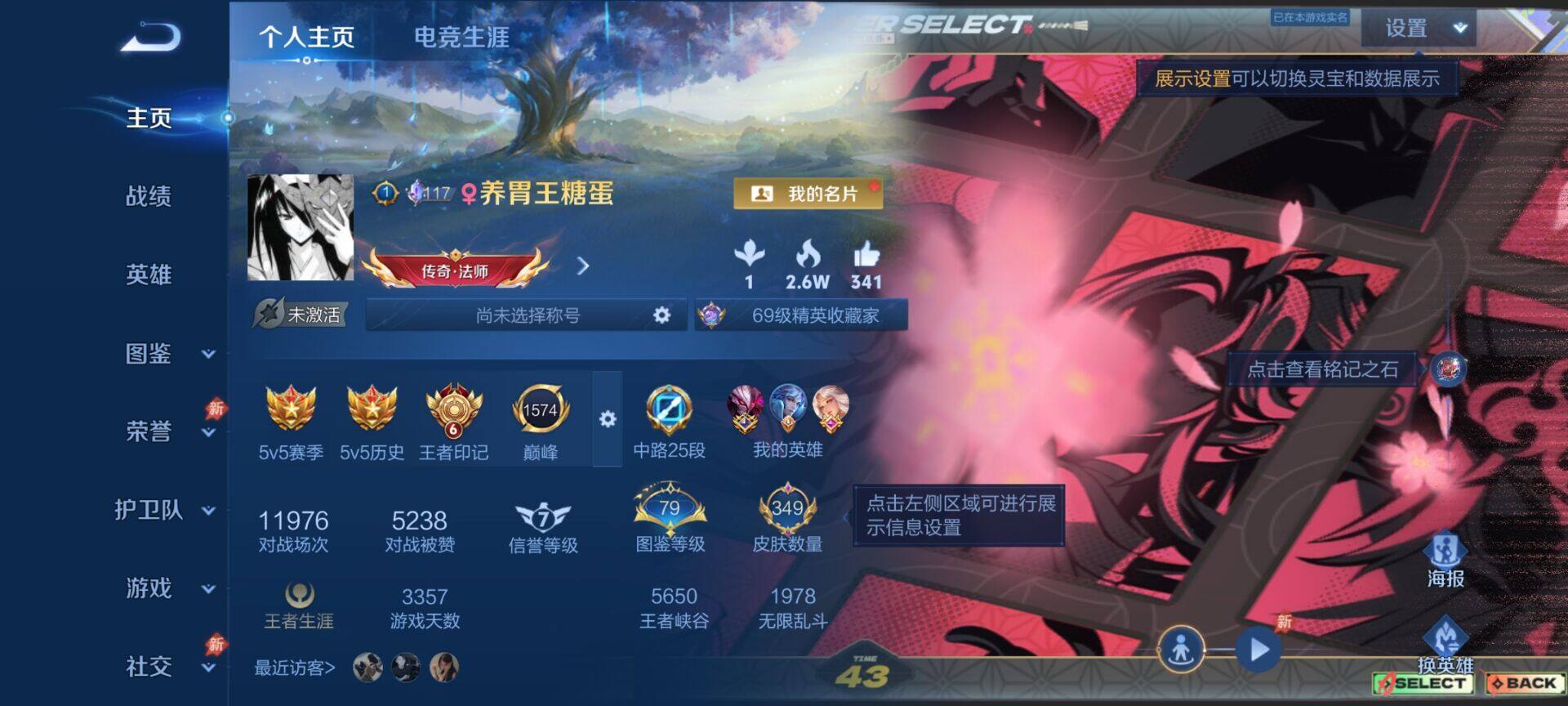 WZQM4438649王者荣耀账号详情图3 WZQM4438649王者荣耀账号详情图3