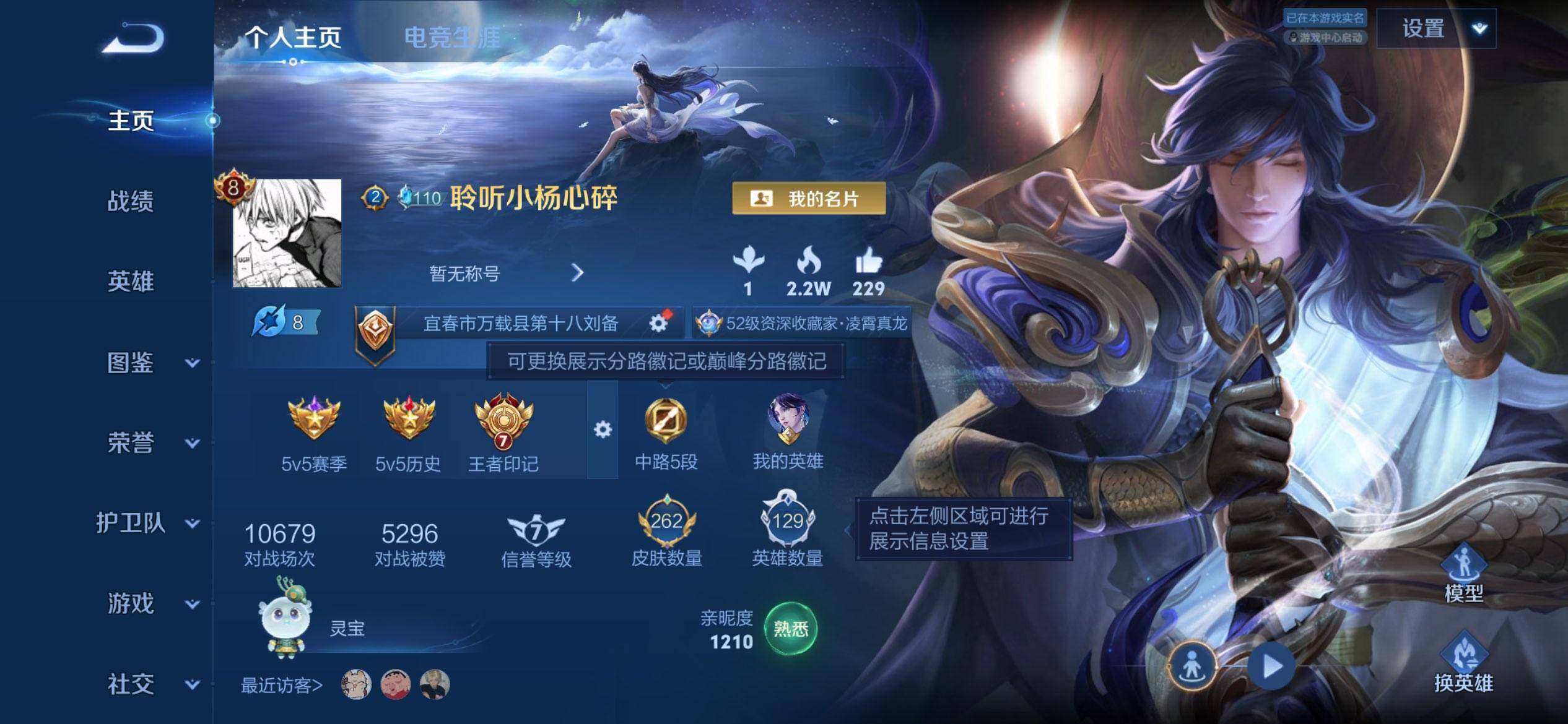 WZQM4445495王者荣耀账号详情图3