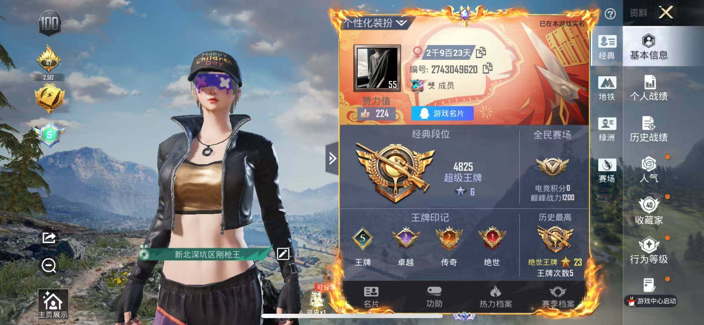 HPQM4265121和平精英账号详情图5