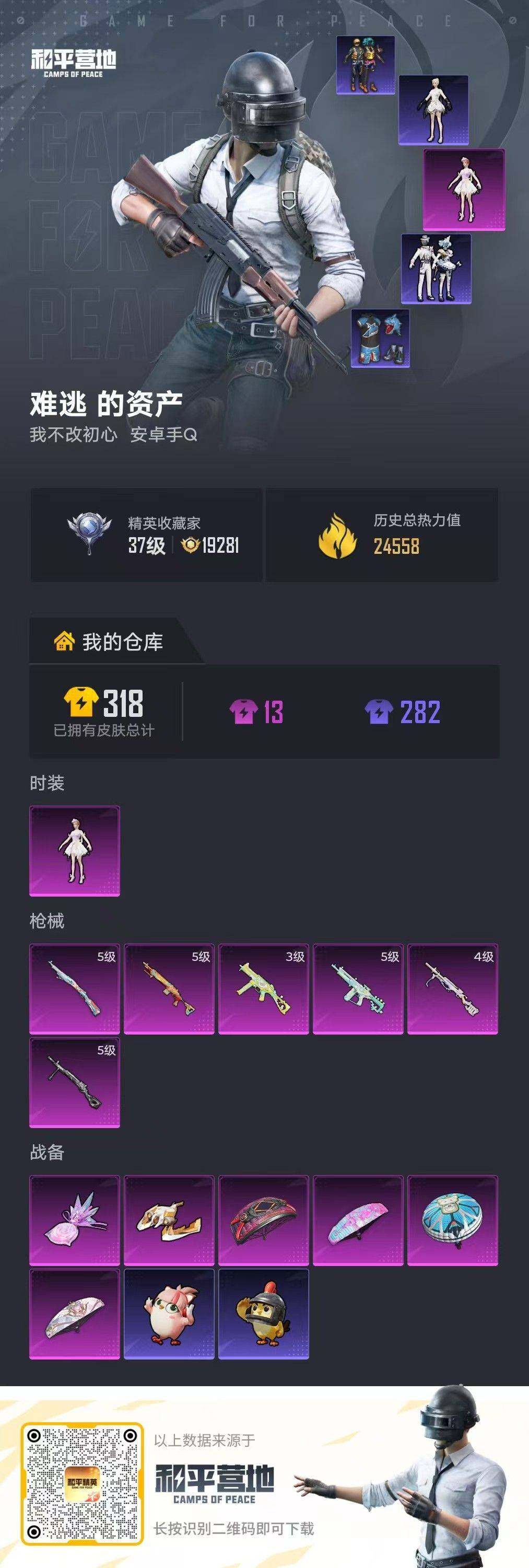 HPLX4295958和平精英账号详情图5