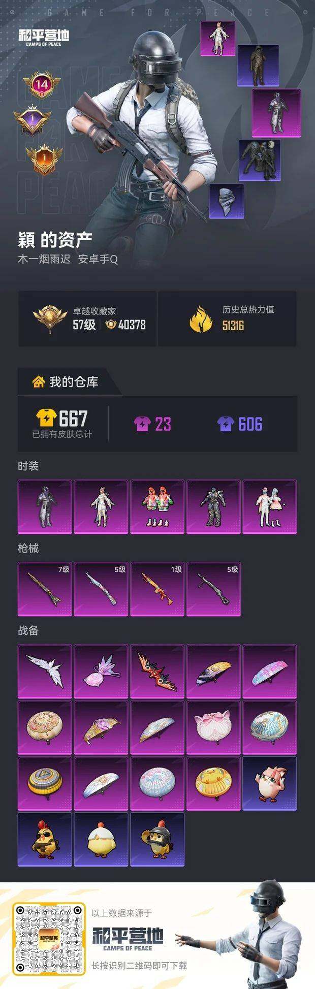 HPLX4267167和平精英账号详情图2