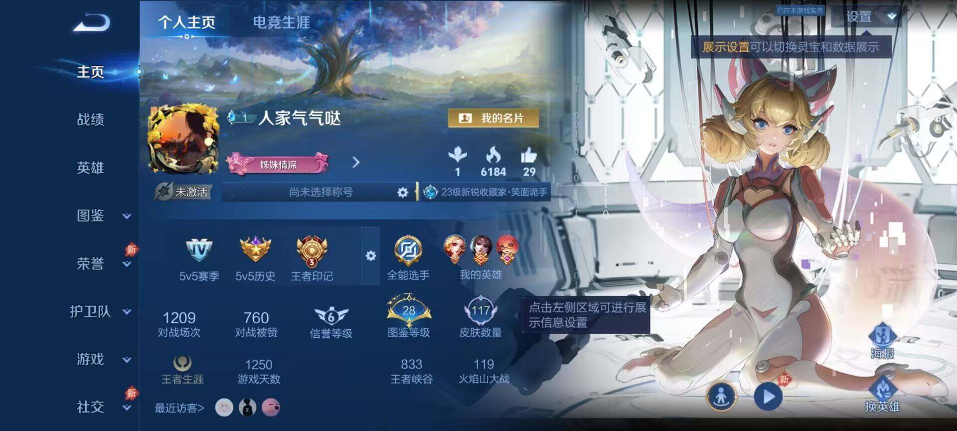 WZQM4459116王者荣耀账号详情图3 WZQM4459116王者荣耀账号详情图3