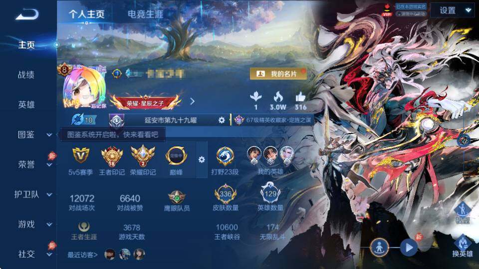WZQM4455411王者荣耀账号详情图9