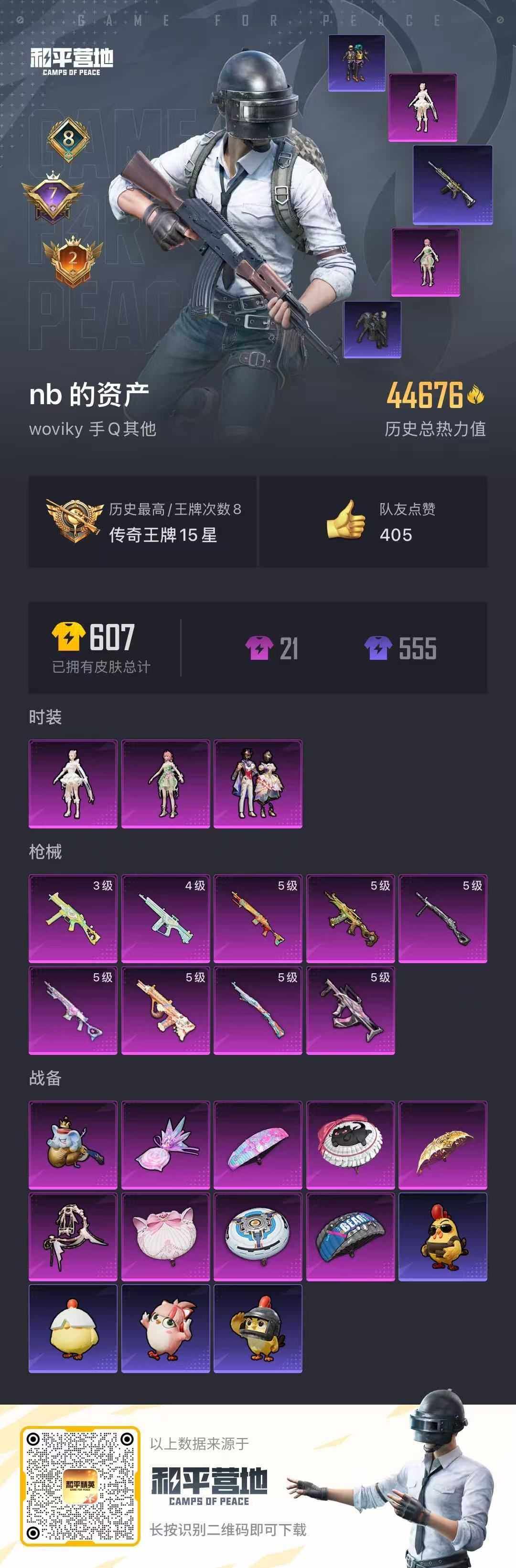 HPLX4296093和平精英账号详情图4