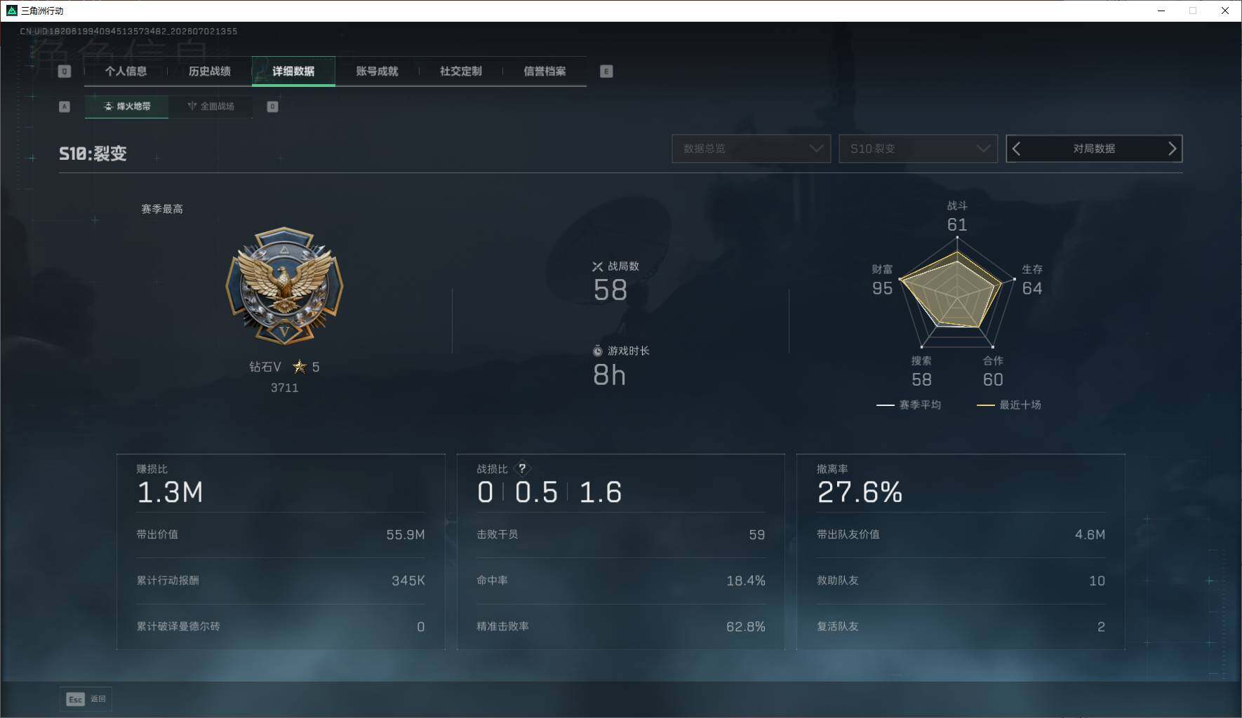 SJZQM4183983三角洲行动账号详情图34 SJZQM4183983三角洲行动账号详情图34