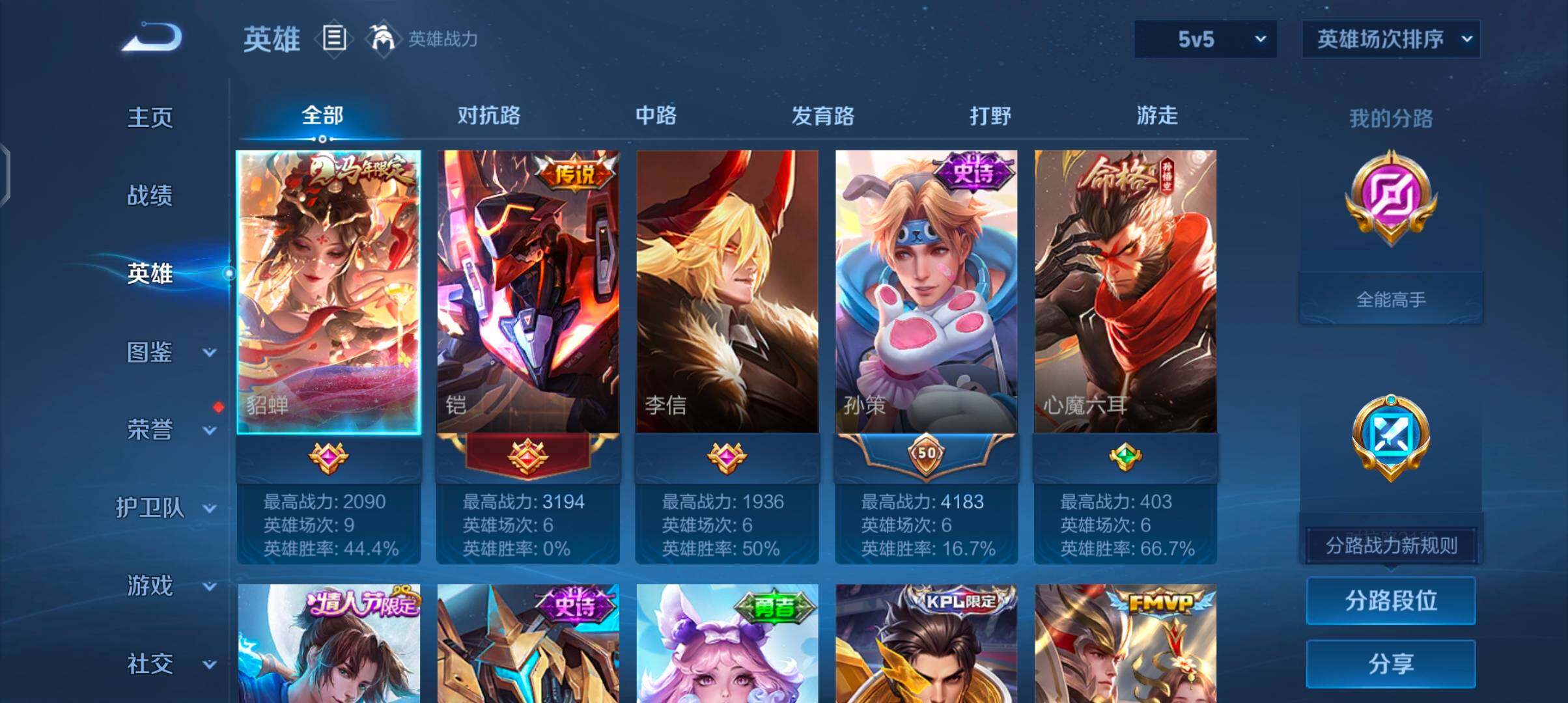WZJZ4463512王者荣耀账号详情图6