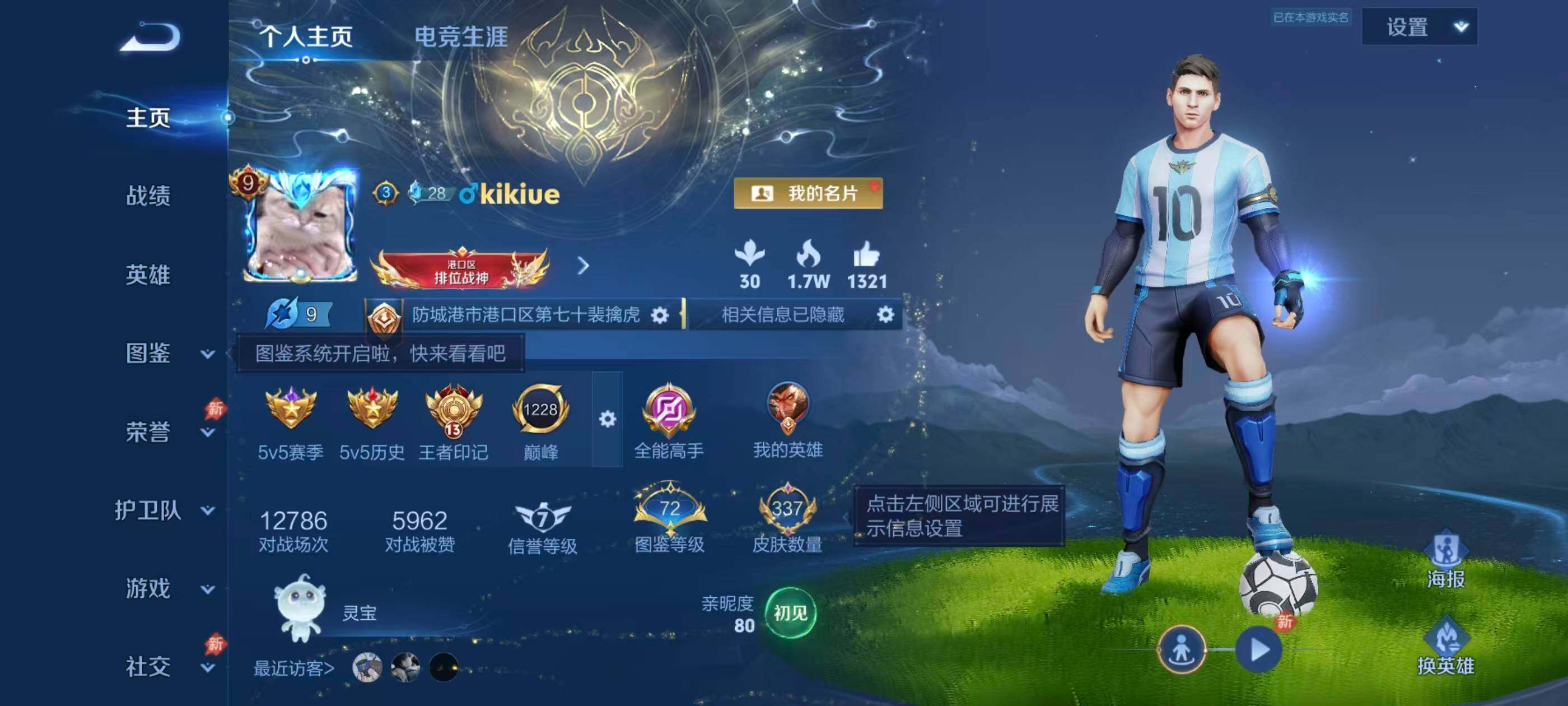 WZQM4464942王者荣耀账号详情图3 WZQM4464942王者荣耀账号详情图3