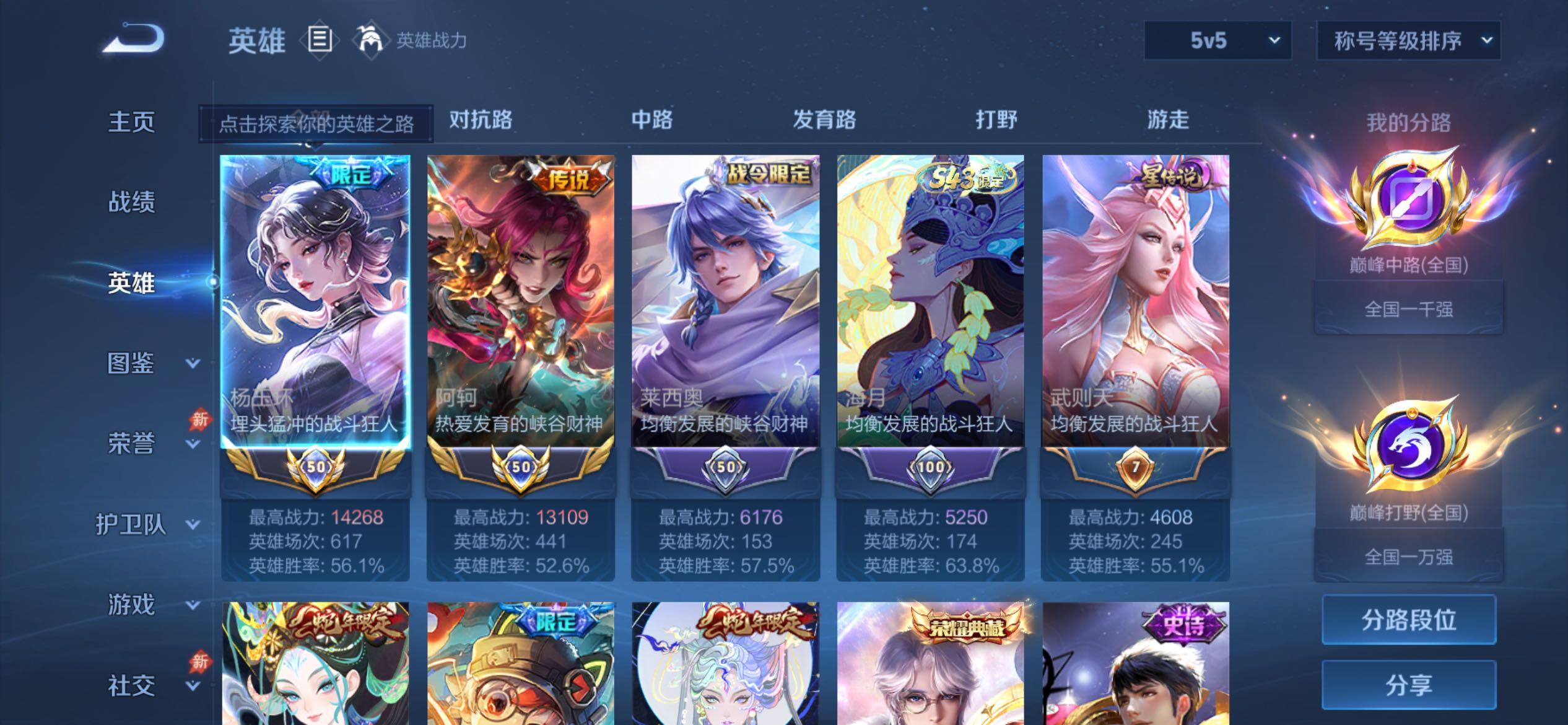 WZQM4458937王者荣耀账号详情图3