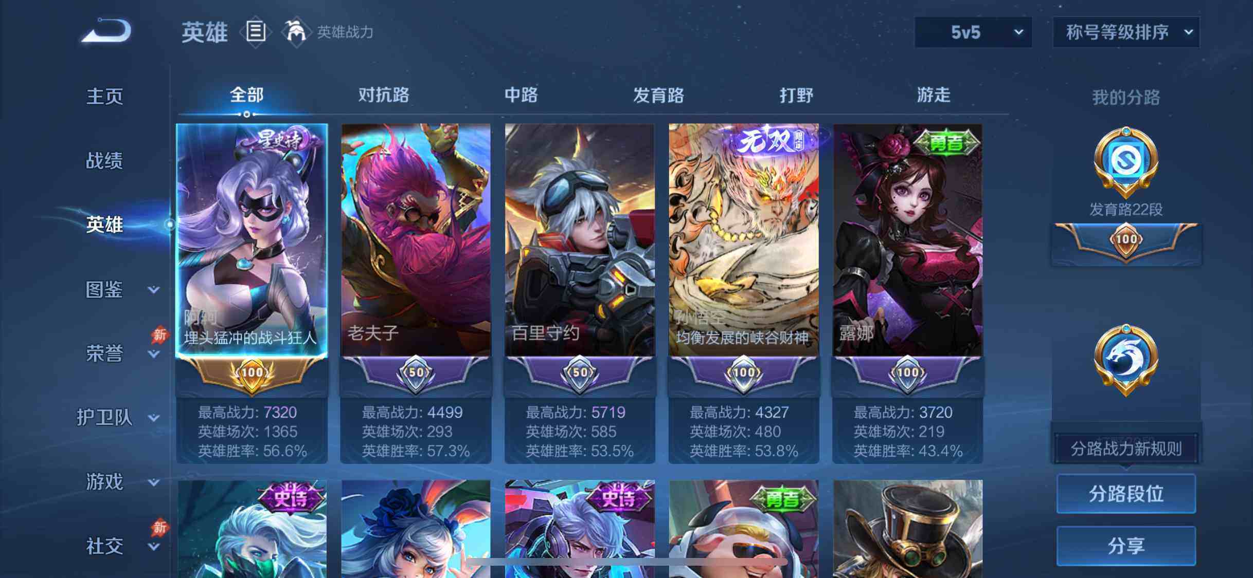 WZDN4459420王者荣耀账号详情图6 WZDN4459420王者荣耀账号详情图6