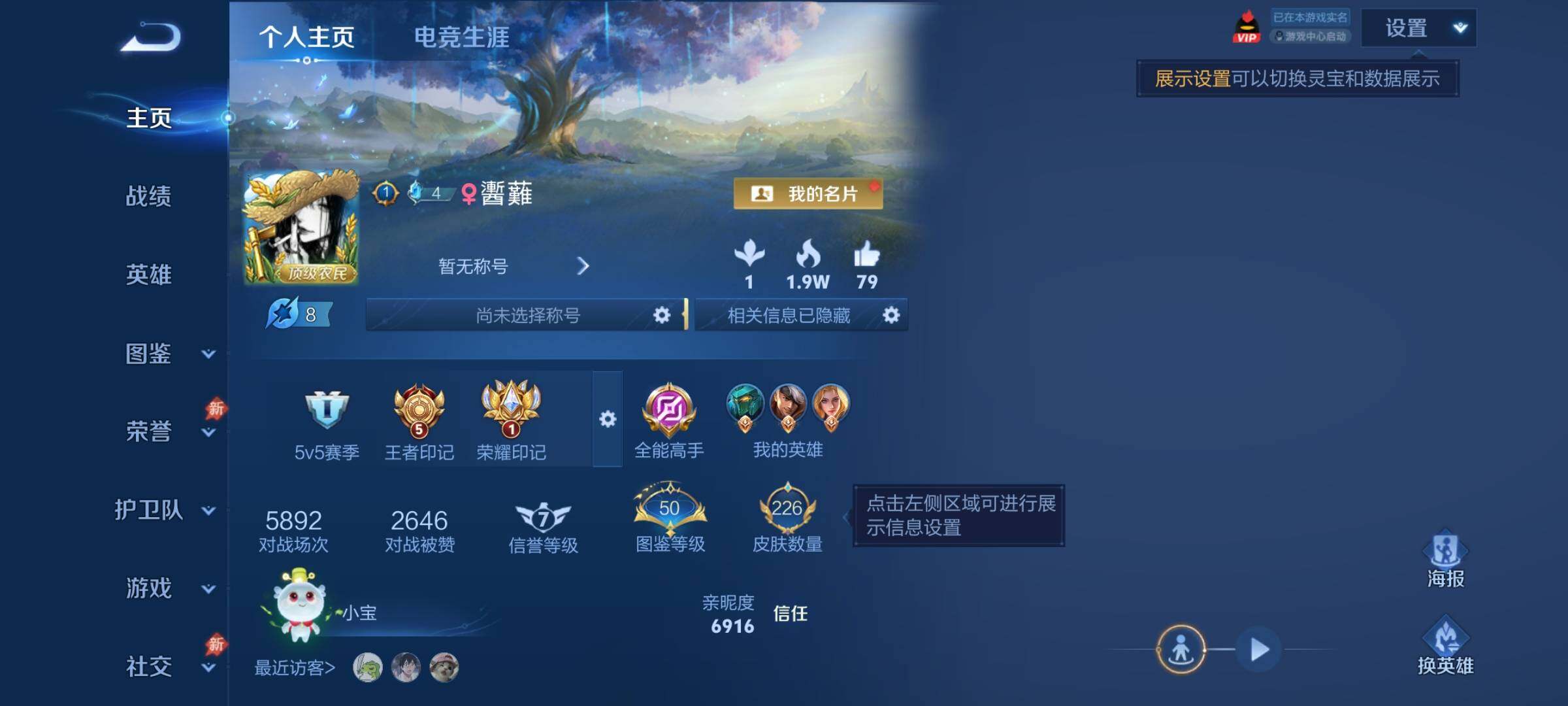 WZQM4469337王者荣耀账号详情图7 WZQM4469337王者荣耀账号详情图7
