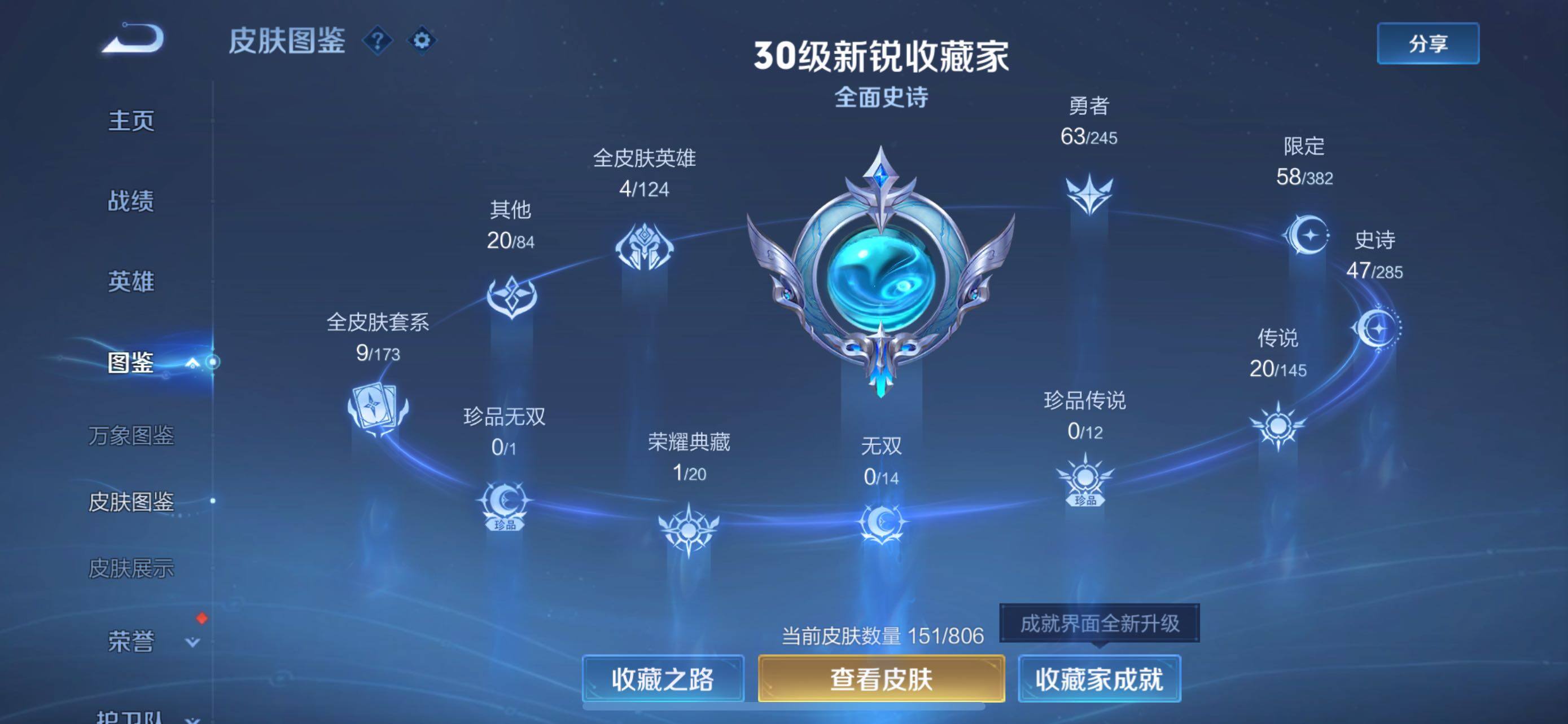 WZQM4467367王者荣耀账号详情图5 WZQM4467367王者荣耀账号详情图5