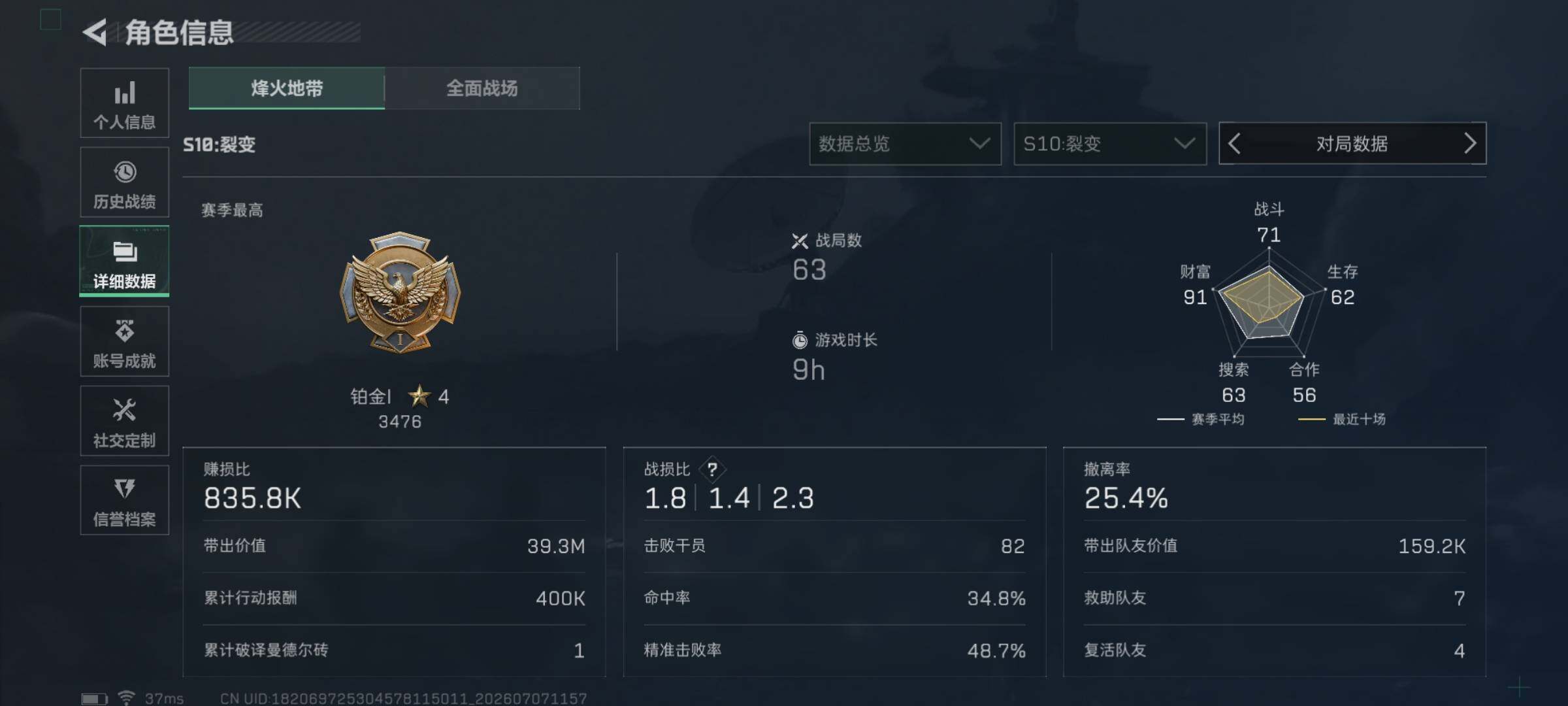 SJZQM4186745三角洲行动账号详情图20 SJZQM4186745三角洲行动账号详情图20