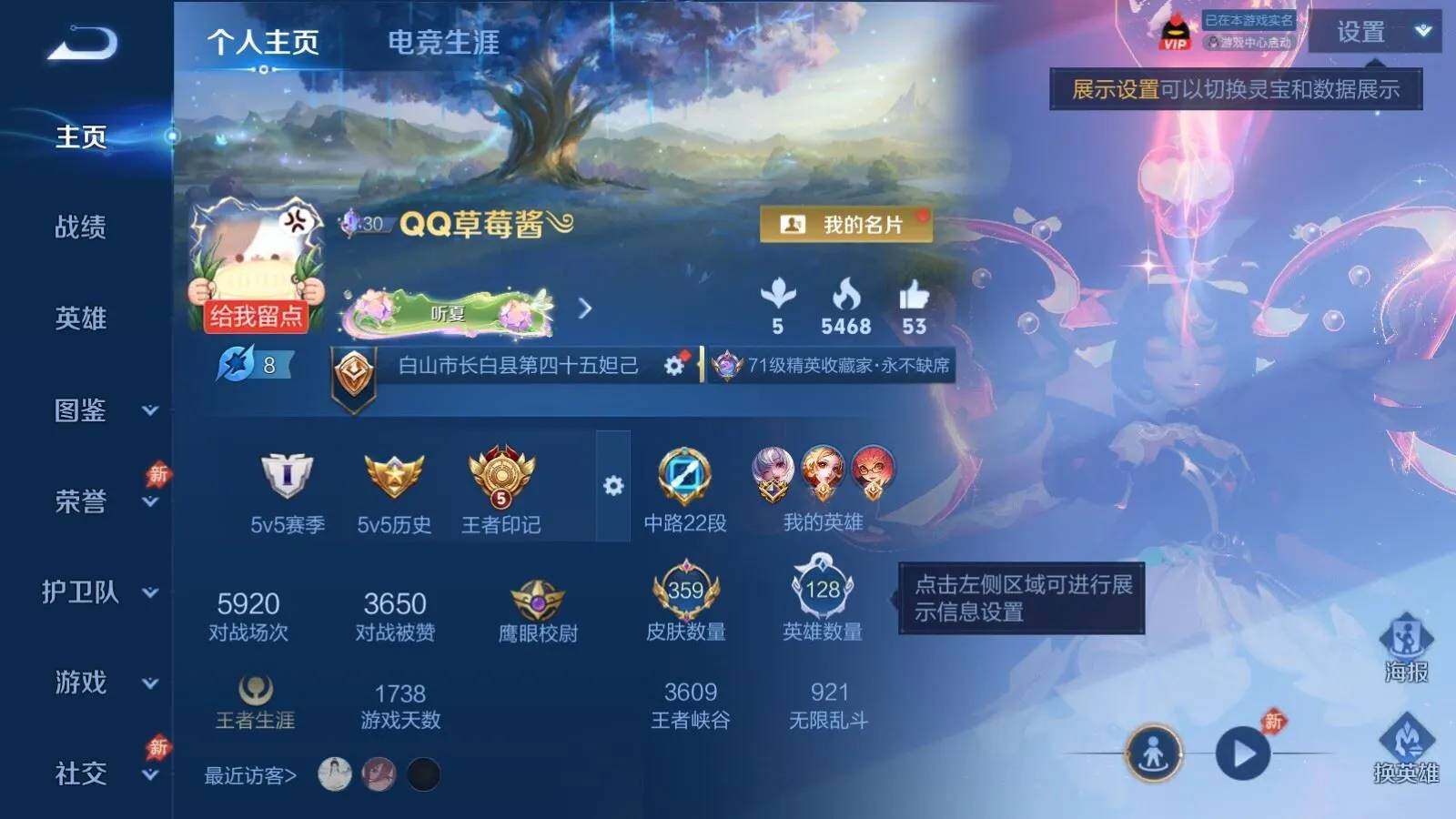 WZQM4465807王者荣耀账号详情图3 WZQM4465807王者荣耀账号详情图3